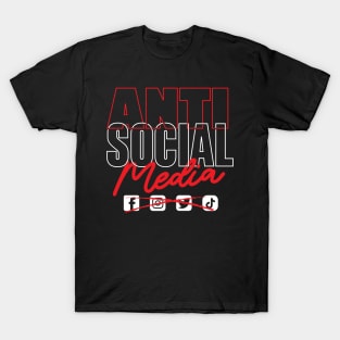 ANTI SOCIAL Media T-Shirt